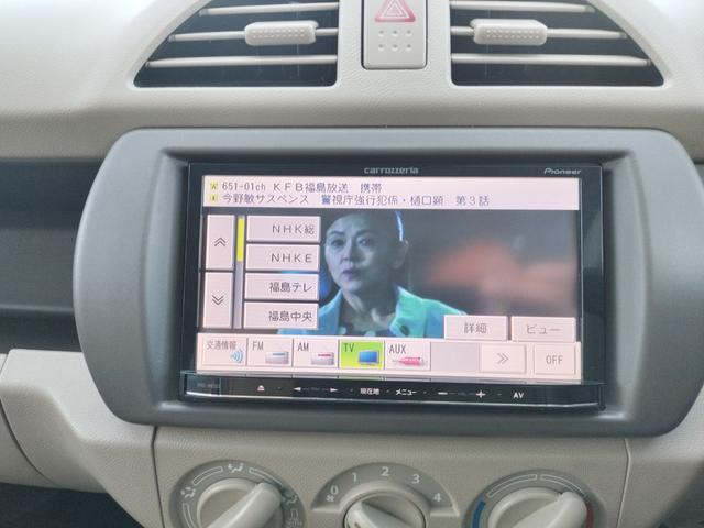 アルト Ｆ　ＥＴＣ　ナビ　ＴＶ　キーレスエントリー　ＭＴ　盗難防止システム　ＣＤ　ミュージックプレイヤー接続可　アルミホイール　衝突安全ボディ　エアコン　パワーステアリング　パワーウィンドウ（5枚目）