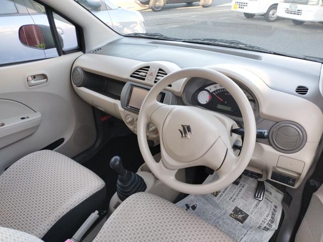 アルト Ｆ　ＥＴＣ　ナビ　ＴＶ　キーレスエントリー　ＭＴ　盗難防止システム　ＣＤ　ミュージックプレイヤー接続可　アルミホイール　衝突安全ボディ　エアコン　パワーステアリング　パワーウィンドウ（34枚目）