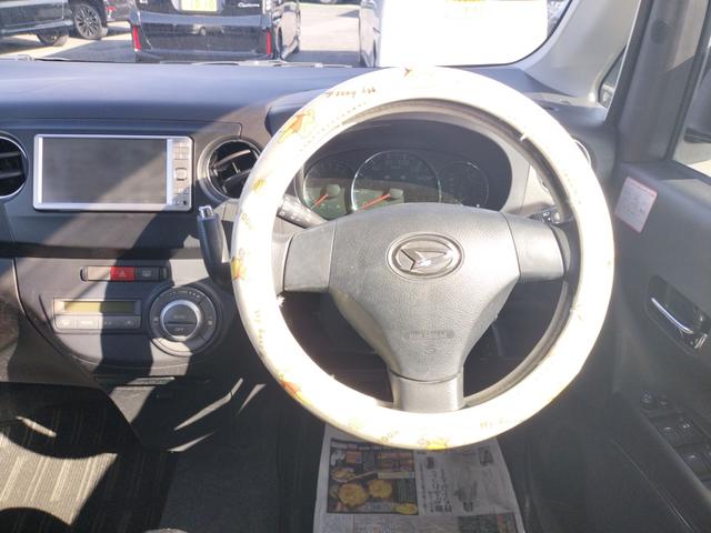 タントエグゼ カスタムG ナビ TV HID スマートキー アイドリングストップ 電動格納ミラー CVT 盗難防止システム ABS CD ミュージックプレイヤー接続可 アルミホイール 衝突安全ボディ エアコン(3枚目)