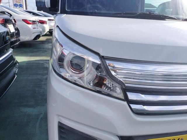 スペーシアカスタム ＧＳターボ　ドライブレコーダー　ＥＴＣ　両側スライド・片側電動　ナビ　ＴＶ　オートクルーズコントロール　レーンアシスト　衝突被害軽減システム　オートライト　ＨＩＤ　スマートキー　アイドリングストップ（42枚目）