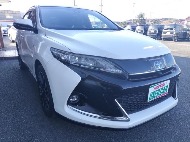 ハリアー エレガンス　ＧＲスポーツ　ＥＴＣ　バックカメラ　オートクルーズコントロール　パワーシート　衝突被害軽減システム　エアロ　ナビ　ＴＶ　オートマチックハイビーム　オートライト　ＬＥＤヘッドランプ　アルミホイール　スマートキー（14枚目）