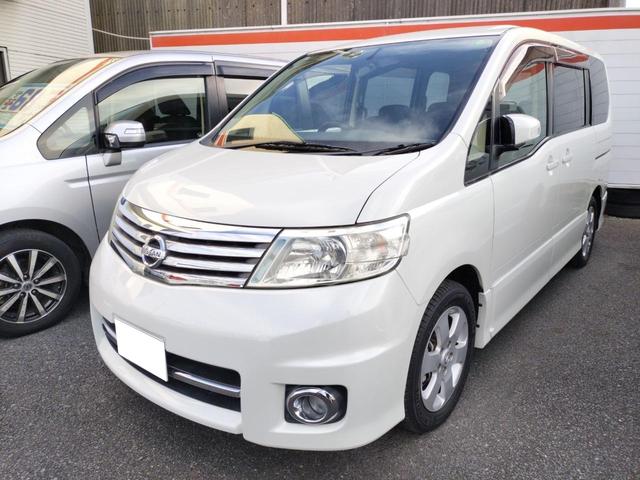 セレナ ハイウェイスター ETC バックカメラ ナビ TV 両側スライド・片側電動 オートライト HID スマートキー 電動格納ミラー CVT アルミホイール CD 盗難防止システム 衝突安全ボディ ABS エアコン(12枚目)