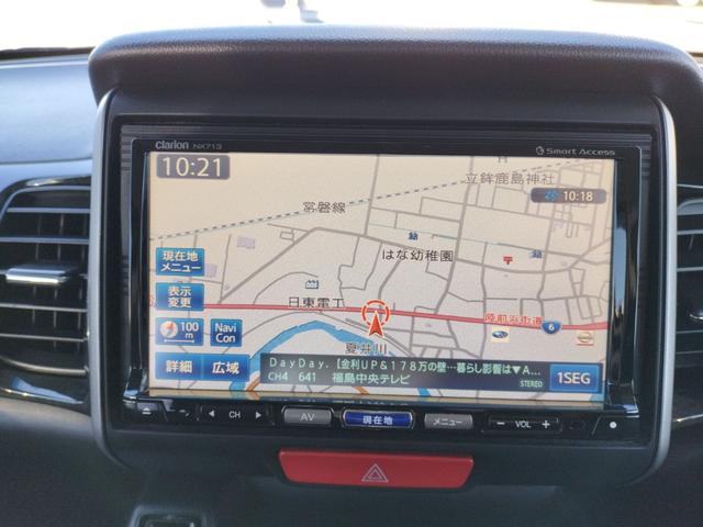 Ｎ－ＢＯＸ モデューロＸ　Ｇ・ターボパッケージ　ＥＴＣ　バックカメラ　両側電動スライドドア　ナビ　ＴＶ　オートクルーズコントロール　オートライト　ＨＩＤ　スマートキー　アイドリングストップ　電動格納ミラー　ベンチシート　ターボ　ＣＶＴ（4枚目）