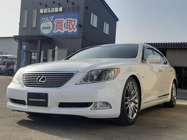 ＬＳ ＬＳ４６０　バージョンＳ　Ｉパッケージ　本革シート　サンルーフ　純正１９インチＡＷ　ステアリングヒーター　ムーンルーフ　エアーシートバックモニタ　パワートランクリッド　純正ＥＧスターター　ビルトインＥＴＣ（4枚目）