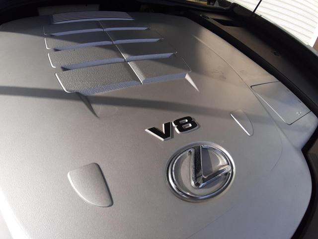 ＬＳ ＬＳ４６０　バージョンＳ　Ｉパッケージ　本革シート　サンルーフ　純正１９インチＡＷ　ステアリングヒーター　ムーンルーフ　エアーシートバックモニタ　パワートランクリッド　純正ＥＧスターター　ビルトインＥＴＣ（44枚目）