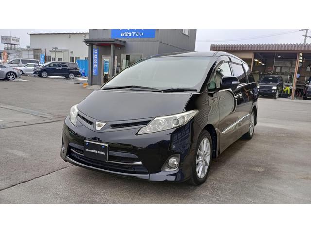 エスティマ ２．４アエラス　Ｇエディション　２ＷＤ　ＥＴＣ　サンルーフ　両側電動スライドドア　バックカメラ　純正ＨＤＤナビ　地デジＴＶ　ＣＤ／ＤＶＤ　ＳＤカード　Ｂｌｕｅｔｏｏｔｈ（3枚目）