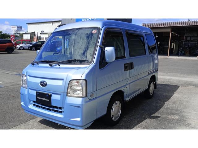 サンバーバン ディアス　４ＷＤ　タイベル交換済み社外オーディオ　ＣＤ　ＡＭ／ＦＭ（46枚目）