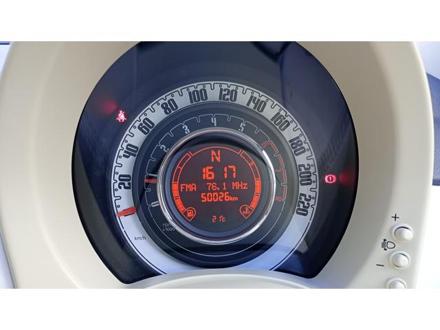 ５００ ツインエア　スポーツ　５００（チンクエチェント）　ＥＴＣ　バックモニター　ポータブルナビ　純正オーディオＣＤ　ＡＭ／ＦＭ（17枚目）