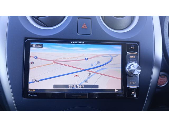 ノート Ｘ　ＦＯＵＲ　４ＷＤ　スマートキー　整備点検記録簿　エンジンスターター　社外メモリーナビ　ワンセグＴＶ　ＣＤ／ＤＶＤ　ＳＤ　ＦＭ／ＡＭ（46枚目）