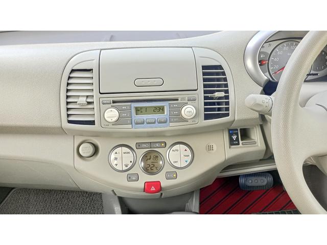 マーチ １４ｃ－ｆｏｕｒ　Ｖセレクション　４ＷＤ　社外アルミ　冬タイヤ付スマートキー　純正オーディオ　ＣＤ　ＡＭ／ＦＭ（17枚目）