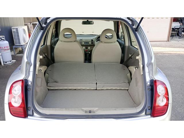 マーチ １４ｃ－ｆｏｕｒ　Ｖセレクション　４ＷＤ　社外アルミ　冬タイヤ付スマートキー　純正オーディオ　ＣＤ　ＡＭ／ＦＭ（47枚目）