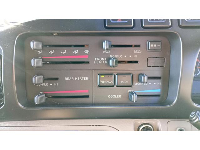 コースター LX キャンピングカー 2WD ETC 10人乗り レカロシート サブバッテリー 外部電源 冷蔵庫 シンク コンロ 電子レンジ 1HZエンジン 社外ナビ(18枚目)