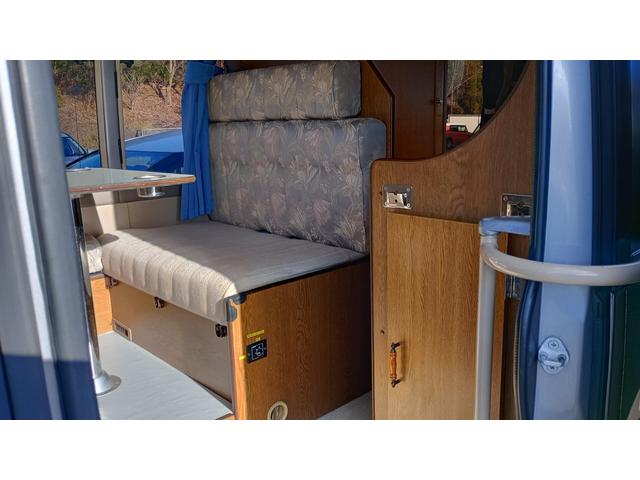 コースター LX キャンピングカー 2WD ETC 10人乗り レカロシート サブバッテリー 外部電源 冷蔵庫 シンク コンロ 電子レンジ 1HZエンジン 社外ナビ(27枚目)