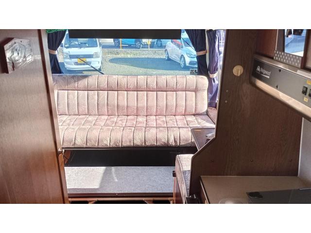 コースター LX キャンピングカー 2WD ETC 10人乗り レカロシート サブバッテリー 外部電源 冷蔵庫 シンク コンロ 電子レンジ 1HZエンジン 社外ナビ(37枚目)