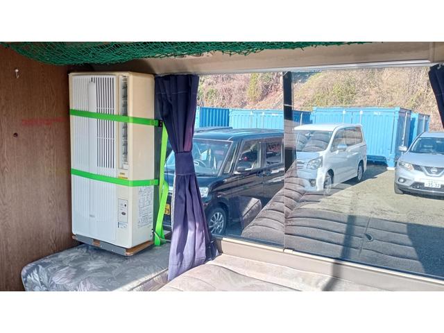コースター LX キャンピングカー 2WD ETC 10人乗り レカロシート サブバッテリー 外部電源 冷蔵庫 シンク コンロ 電子レンジ 1HZエンジン 社外ナビ(43枚目)