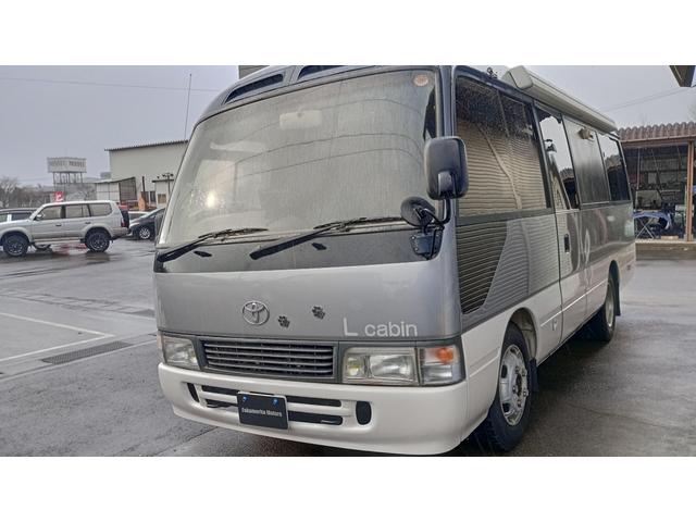 コースター LX キャンピングカー 2WD ETC 10人乗り レカロシート サブバッテリー 外部電源 冷蔵庫 シンク コンロ 電子レンジ 1HZエンジン 社外ナビ(71枚目)