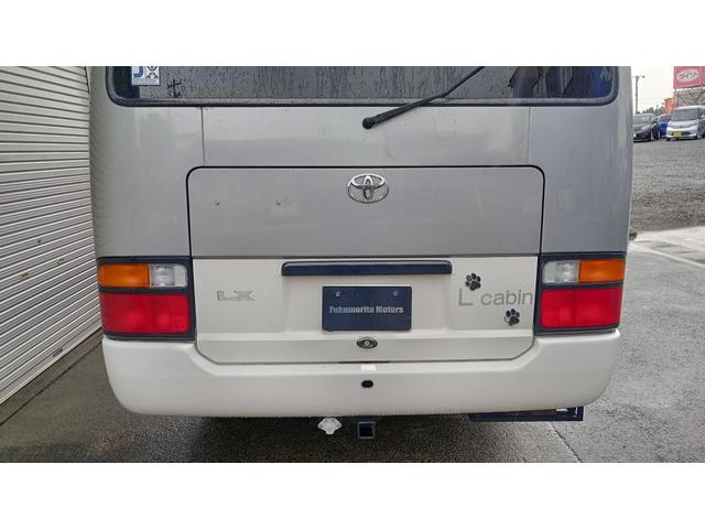 コースター LX キャンピングカー 2WD ETC 10人乗り レカロシート サブバッテリー 外部電源 冷蔵庫 シンク コンロ 電子レンジ 1HZエンジン 社外ナビ(76枚目)