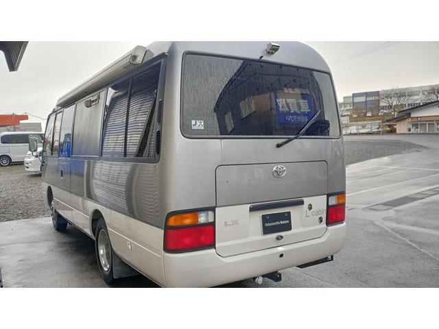 コースター LX キャンピングカー 2WD ETC 10人乗り レカロシート サブバッテリー 外部電源 冷蔵庫 シンク コンロ 電子レンジ 1HZエンジン 社外ナビ(79枚目)