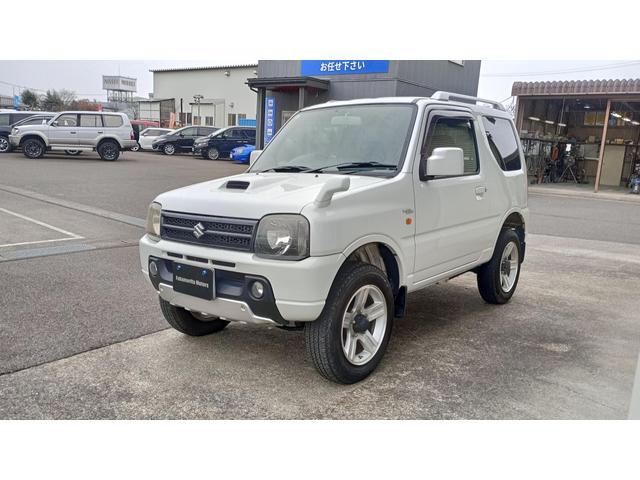 ジムニー ワイルドウインド 4WD ETC 冬タイヤ タイミングチェーン エンジンスターター キングピンベアリング左右交換済 社外オーディオ CD/MD AM/FM(7枚目)