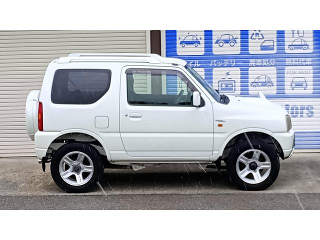 ジムニー ワイルドウインド 4WD ETC 冬タイヤ タイミングチェーン エンジンスターター キングピンベアリング左右交換済 社外オーディオ CD/MD AM/FM(8枚目)