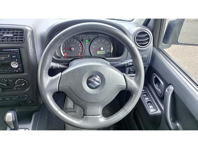 ジムニー ワイルドウインド 4WD ETC 冬タイヤ タイミングチェーン エンジンスターター キングピンベアリング左右交換済 社外オーディオ CD/MD AM/FM(18枚目)