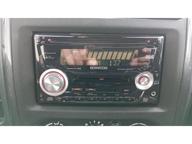 ジムニー ワイルドウインド 4WD ETC 冬タイヤ タイミングチェーン エンジンスターター キングピンベアリング左右交換済 社外オーディオ CD/MD AM/FM(20枚目)