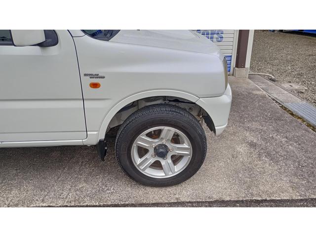 ジムニー ワイルドウインド 4WD ETC 冬タイヤ タイミングチェーン エンジンスターター キングピンベアリング左右交換済 社外オーディオ CD/MD AM/FM(39枚目)