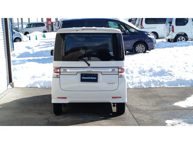 タント カスタムVセレクションターボ 4WD ETC Bluetooth スマートキー 片側電動スライドドア ピラーレス ターボ 純正ナビ フルセグTV CD DVD FM AM(10枚目)