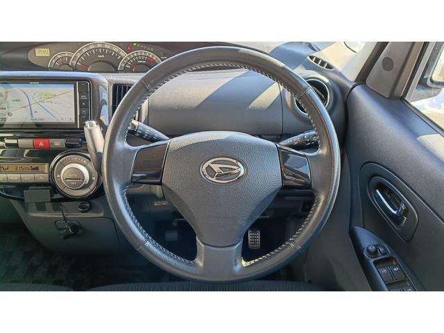 タント カスタムVセレクションターボ 4WD ETC Bluetooth スマートキー 片側電動スライドドア ピラーレス ターボ 純正ナビ フルセグTV CD DVD FM AM(29枚目)