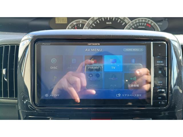 タント カスタムVセレクションターボ 4WD ETC Bluetooth スマートキー 片側電動スライドドア ピラーレス ターボ 純正ナビ フルセグTV CD DVD FM AM(39枚目)