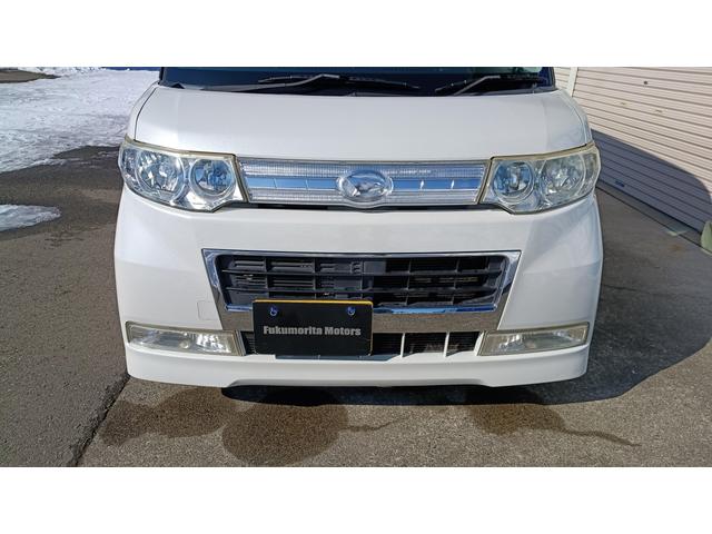 タント カスタムVセレクションターボ 4WD ETC Bluetooth スマートキー 片側電動スライドドア ピラーレス ターボ 純正ナビ フルセグTV CD DVD FM AM(43枚目)