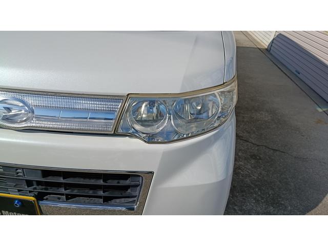 タント カスタムVセレクションターボ 4WD ETC Bluetooth スマートキー 片側電動スライドドア ピラーレス ターボ 純正ナビ フルセグTV CD DVD FM AM(45枚目)