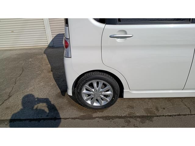 タント カスタムVセレクションターボ 4WD ETC Bluetooth スマートキー 片側電動スライドドア ピラーレス ターボ 純正ナビ フルセグTV CD DVD FM AM(51枚目)