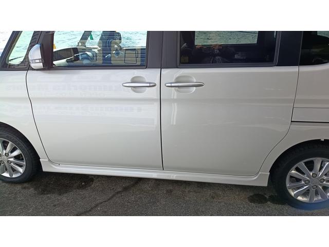 タント カスタムVセレクションターボ 4WD ETC Bluetooth スマートキー 片側電動スライドドア ピラーレス ターボ 純正ナビ フルセグTV CD DVD FM AM(54枚目)