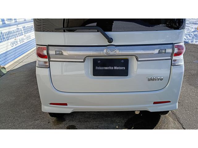 タント カスタムVセレクションターボ 4WD ETC Bluetooth スマートキー 片側電動スライドドア ピラーレス ターボ 純正ナビ フルセグTV CD DVD FM AM(59枚目)