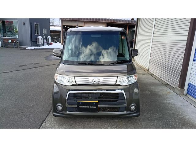 タント カスタムＲＳ　４ＷＤ　ＥＴＣ　スマートキー　ターボ　定期点検記録簿　片側電動スライドドア　ベンチシート　冬タイヤ装着車　夏タイヤ付き　寒冷地仕様　オーディオレス（6枚目）