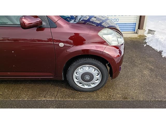 パッソ Ｘ　イロドリ　キーレス　定期点検記録簿　ベンチシート　純正オーディオ　ＣＤ　ＡＭ　ＦＭ（37枚目）