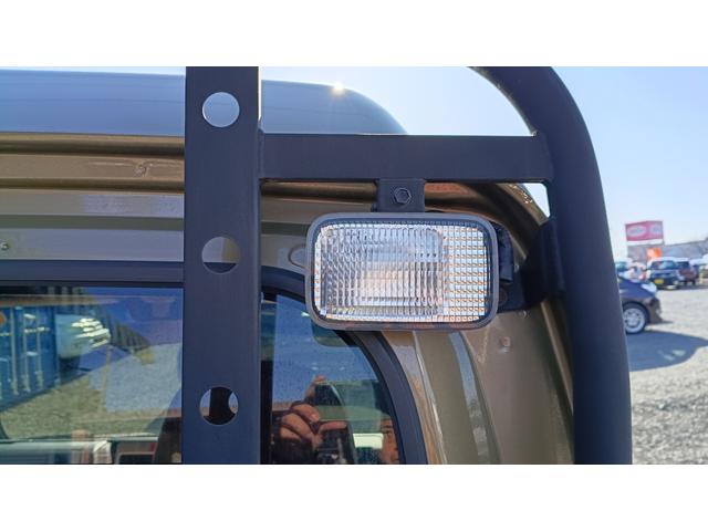 ハイゼットトラック ジャンボSAIIIt 4WD Bluetooth エアコン パワステ 荷台ラプターライナー塗装 フロントダークメッキセット マッドガード USBチャージャー(47枚目)