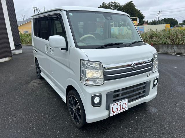 エブリイワゴン ＰＺターボ　４ＷＤ　車検令和８年５月まで　電動スライドドア　ＳＤナビＴＶ・Ｂカメラ・ＵＳＢ接続　衝突被害軽減　シートヒーター＆リアヒーター　Ｐスタート＆スマートキー　ＨＩＤライト＆フォグ　社外１５インチＡＷ（3枚目）
