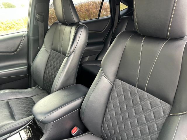 ハリアー エレガンス　車検整備付き　モデリスタフルエアロ　黒ハーフレザーシート　外１８インチＡＷ　純正ナビＴＶ・Ｂｌｕｅｔｏｏｔｈ・Ｂカメラ　　ＬＥＤヘッドライト＆フォグ　プッシュスタート・スマートキー　ドラレコ　ＥＴＣ（22枚目）