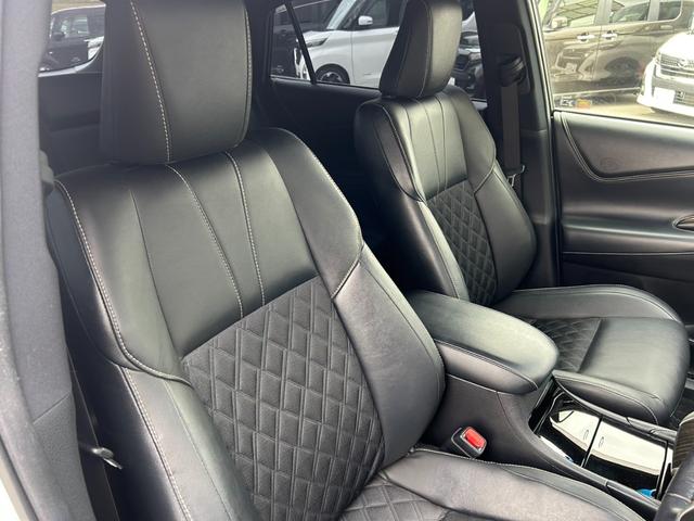 ハリアー エレガンス　車検整備付き　モデリスタフルエアロ　黒ハーフレザーシート　外１８インチＡＷ　純正ナビＴＶ・Ｂｌｕｅｔｏｏｔｈ・Ｂカメラ　　ＬＥＤヘッドライト＆フォグ　プッシュスタート・スマートキー　ドラレコ　ＥＴＣ（23枚目）