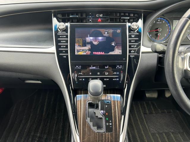 ハリアー エレガンス　車検整備付き　モデリスタフルエアロ　黒ハーフレザーシート　外１８インチＡＷ　純正ナビＴＶ・Ｂｌｕｅｔｏｏｔｈ・Ｂカメラ　　ＬＥＤヘッドライト＆フォグ　プッシュスタート・スマートキー　ドラレコ　ＥＴＣ（30枚目）