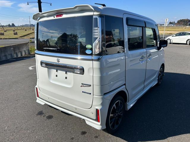 スペーシアカスタム ハイブリッドXS 車検整備付き 両側電動ドア 全周囲カメラ 純正ナビTV・Bluetooth対応・USB接続 衝突被害軽減/レーンアシスト プッシュスタート&スマートキー ETC LEDライト&フォグ 純正15アルミ(6枚目)