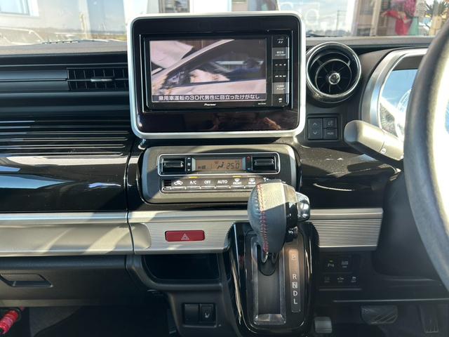 スペーシアカスタム ハイブリッドXS 車検整備付き 両側電動ドア 全周囲カメラ 純正ナビTV・Bluetooth対応・USB接続 衝突被害軽減/レーンアシスト プッシュスタート&スマートキー ETC LEDライト&フォグ 純正15アルミ(34枚目)