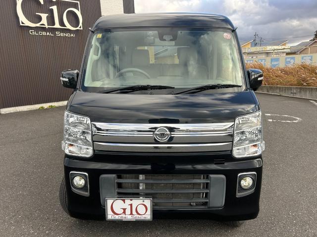 ＮＶ１００クリッパーリオ Ｇ　ターボ・ハイルーフ・４ＷＤ　車検整備付　両側電動ドア　ＳＤナビＴＶ・Ｂｌｕｅｔｏｏｔｈ・Ｂカメラ　スマートキー　ＨＩＤライト＆フォグ　リアヒーター　横滑防止・衝突被害軽減　前後ドラレコ　電動ステップ（2枚目）