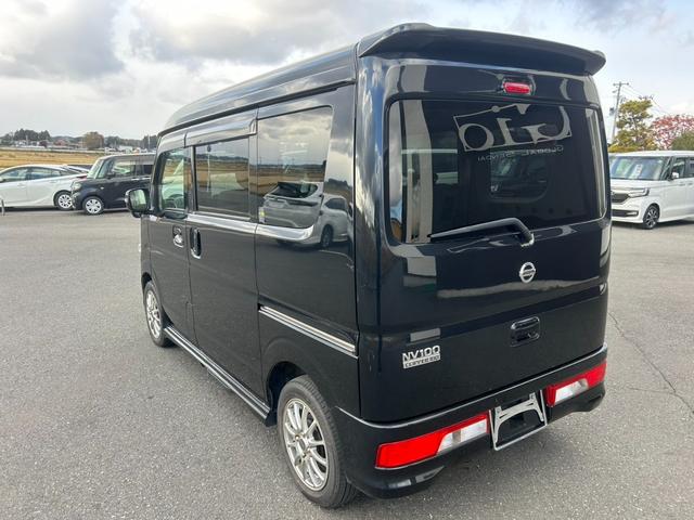 ＮＶ１００クリッパーリオ Ｇ　ターボ・ハイルーフ・４ＷＤ　車検整備付　両側電動ドア　ＳＤナビＴＶ・Ｂｌｕｅｔｏｏｔｈ・Ｂカメラ　スマートキー　ＨＩＤライト＆フォグ　リアヒーター　横滑防止・衝突被害軽減　前後ドラレコ　電動ステップ（8枚目）