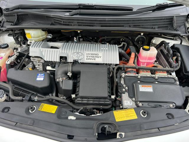 プリウス Ｓ　後期型　車検整備付き　純正ナビＴＶ・Ｂｌｕｅｔｏｏｔｈ・Ｂモニター　ステアスイッチ　ＨＩＤヘッドライト＆フォグ　ＥＴＣ　横滑り防止機能　プッシュスタート＆スマートキー　コーナーセンサー　前後ドラレコ（39枚目）