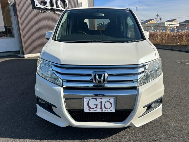 ステップワゴンスパーダ Ｓ　車検整備付き　８人乗り・ベンチシート　純正ＨＤＤインターナビＴＶ・Ｂモニター・ＤＶＤ再生・音楽録音　電動スライドドア　ＨＩＤライト＆フォグ　ビルトインＥＴＣ　純正１６インチアルミ　販売店保証（2枚目）