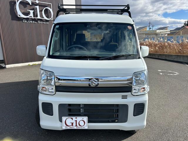 エブリイワゴン JPターボ 4WD 車検令和9年10月まで 両側スライドドア 純正ナビTV・Bluetooth対応・Bカメラ 衝突被害軽減・車線逸脱警報 シートヒーター&リアヒーター Pスタート&スマートキー コーナーセンサー(2枚目)