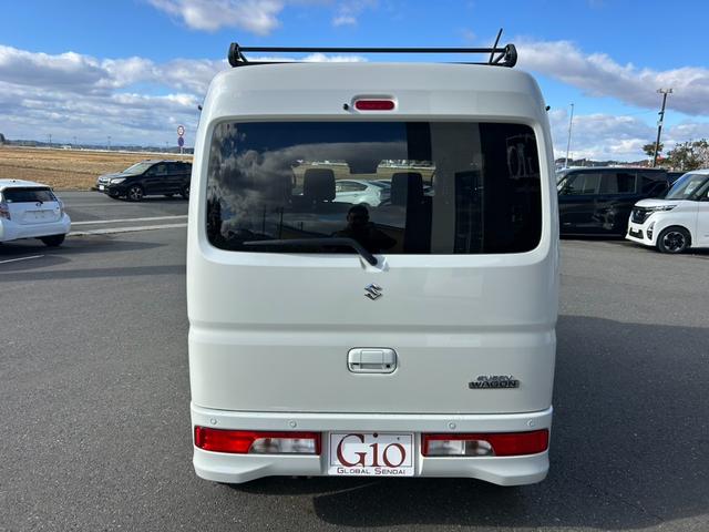 エブリイワゴン JPターボ 4WD 車検令和9年10月まで 両側スライドドア 純正ナビTV・Bluetooth対応・Bカメラ 衝突被害軽減・車線逸脱警報 シートヒーター&リアヒーター Pスタート&スマートキー コーナーセンサー(6枚目)